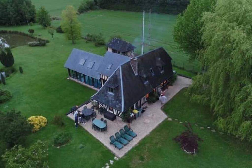 Domaine Du Bois L'Abbe Villa Epaignes Exterior photo